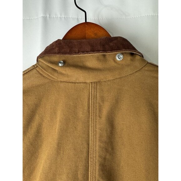 Vintage Carhartt Coveralls Mens 48R Duck Quilted Workwear Union Made USA 90s - Picture 6 of 14